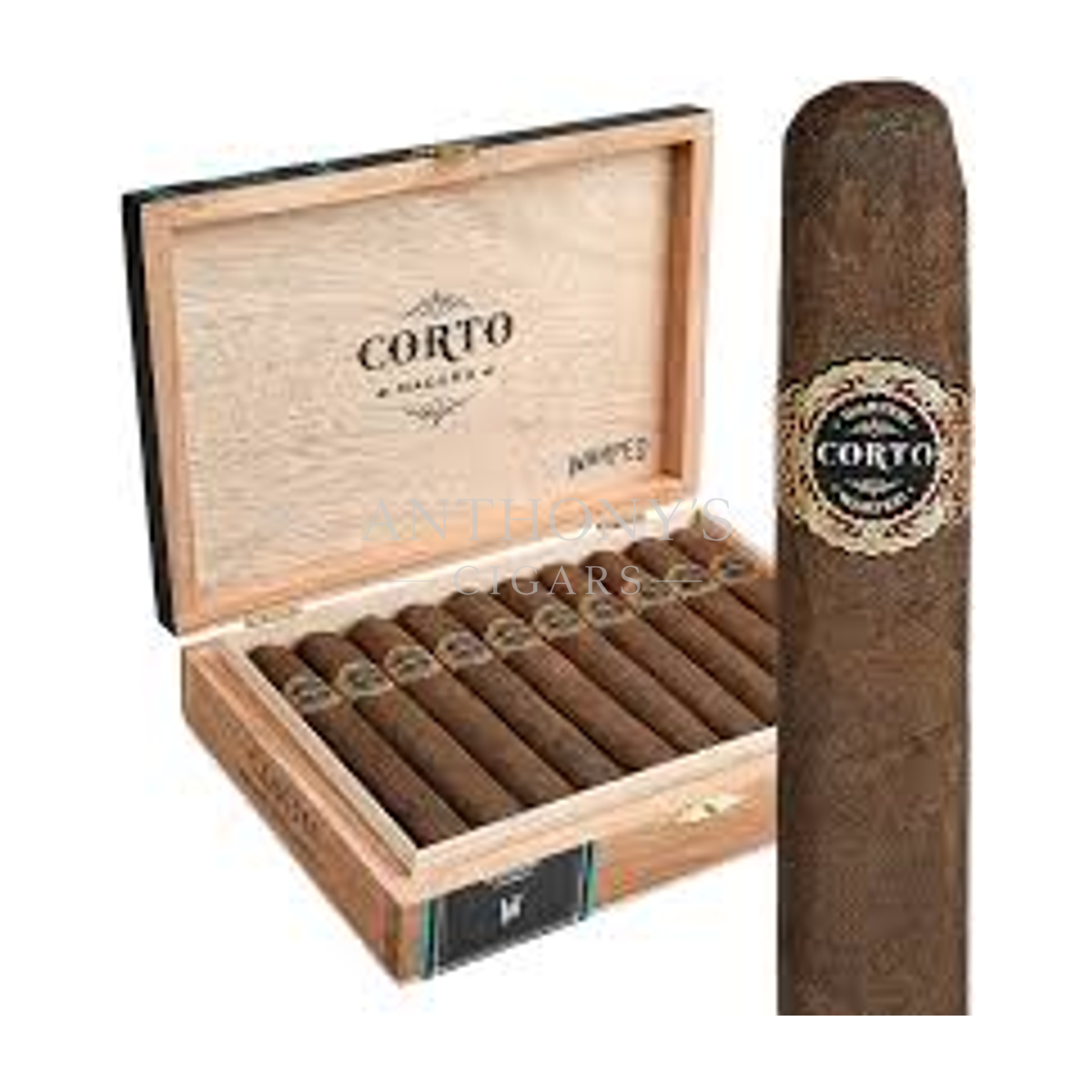 Warped Corto Maduro X54 cigar box