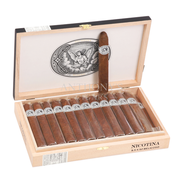 Warped Nicotina Belicoso cigar box