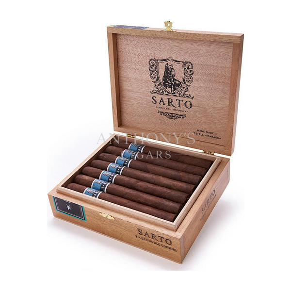 Warped Sarto Double Corona cigar box
